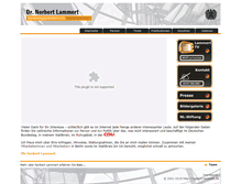Tablet Screenshot of norbert-lammert.de